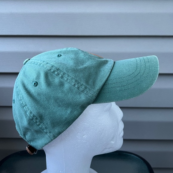 Polo Ralph Lauren Green/Orange Pony With Leather Strap Hat - Picture 3 of 9